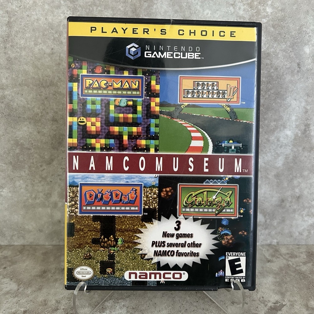 Namco Museum (Nintendo GameCube, 2002) ~ Complete CIB